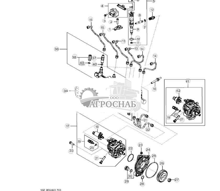 169Z Система впрыска топлива 